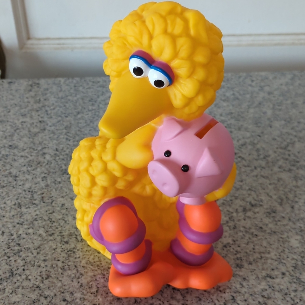 Vintage Sesame Street Big Bird Bank